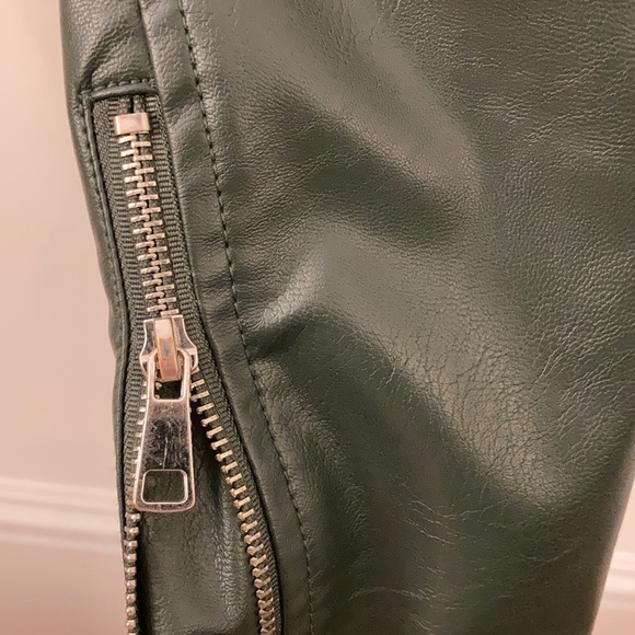 Ci Sono by Cavalini Faux Leather Moto Jacket - Picture 10 of 13